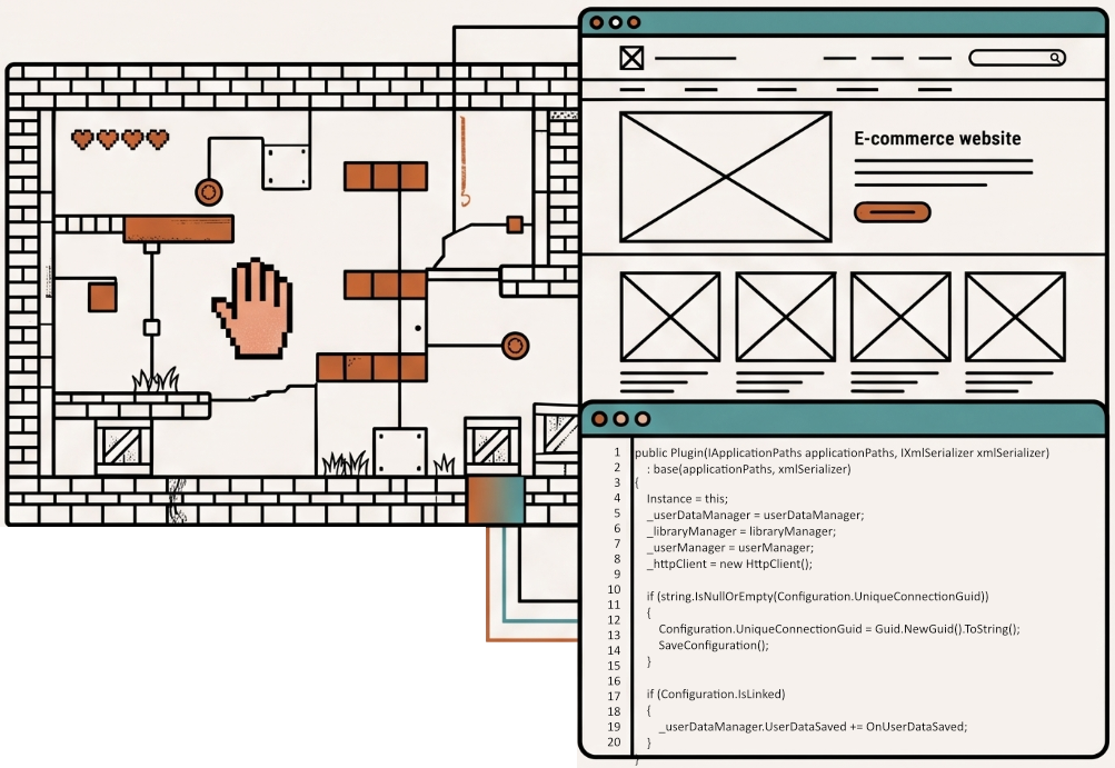 Left Hand Labs illustration